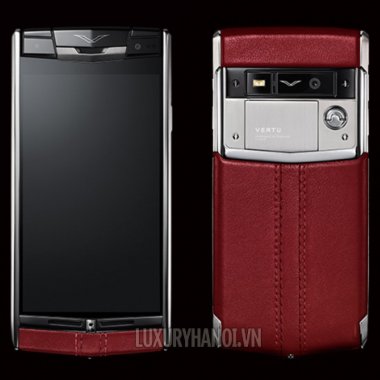 Vertu Signature Touch Claret Leather