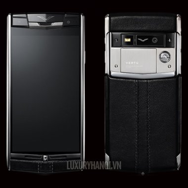 Vertu Signature Touch Jet Leather