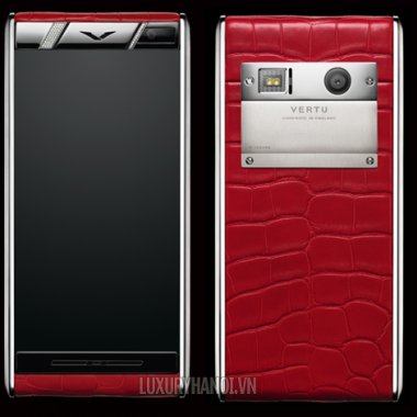 Vertu Aster Diamonds Red Alligator 