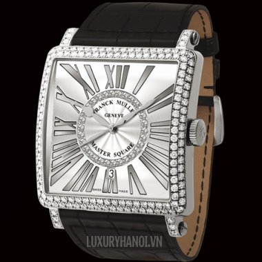 Franck Muller Master Square Lady Diamonds 6000 H SC DT REL R D CD 1R 