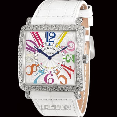 Franck Muller  Master Square Lady Color Dreams  Diamonds  6002 M QZ COL DRM V D 