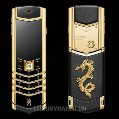 Vertu Signature Dragon Yellow Gold Diamond