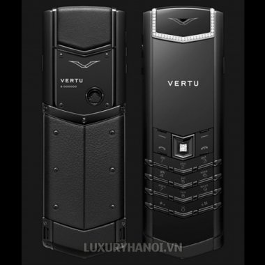 Vertu Signature Pure Black Diamonds