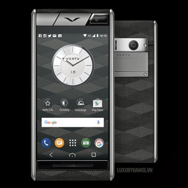 Vertu Aster Black Chevron