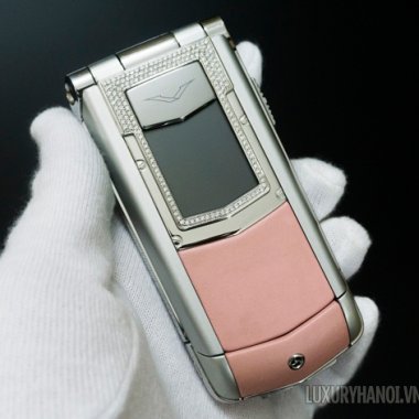 Vertu Constellation Ayxta Diamonds Pink Stainless Steel 90%