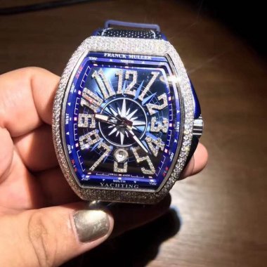 Franck Muller  Vanguard Yachting Stainless Steel Diamonds