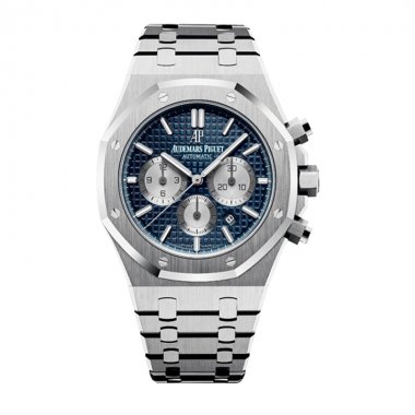 Đồng Hồ Audemars Piguet 41mm Royal Oak Blue Dial Automatic Men's Chronograph  26331ST.OO.1220ST.01