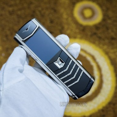 Vertu Signature S Black Alligator Stainless Steel 98%