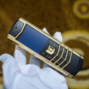 Vertu Signature S Yellow Gold Mới 98%