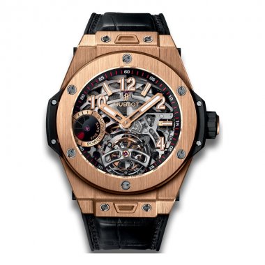 Đồng hồ Hublot Big Bang Tourbillon Power Reserve 5 Days King Gold 45mm 405.OX.0138.LR