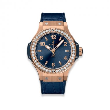 Đồng hồ HUBLOT BIG BANG GOLD BLUE DIAMONDS 38 MM 361.PX.7180.LR.1204