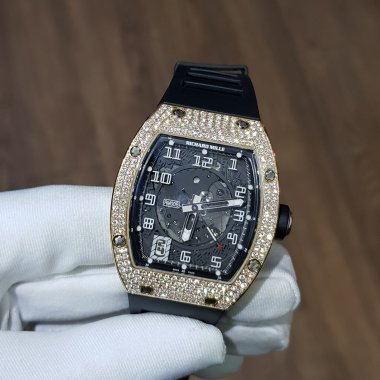 Richard Mille RM005 Rose Gold Pave Diamonds 98%