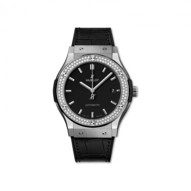 Đồng Hồ Hublot Classic Fusion Titanium Diamonds 38mm 565.NX.1171.LR.1104