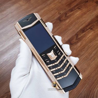 Vertu Signature S Rose Gold Diamonds Limited Edition 