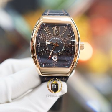 Đồng hồ Franck Muller Vanguard 18k Rose Gold Black Automatic V 41