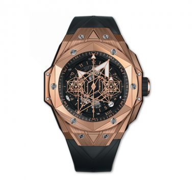 Đồng Hồ Hublot Big Bang Unico Sang Bleu II King Gold 45mm 418.OX.1108.RX.MXM19