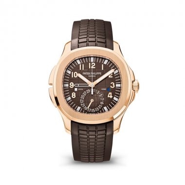 Patek Philippe 5164R-001 Aquanaut 40.8mm Brown Embossed Arabic Rose Gold 