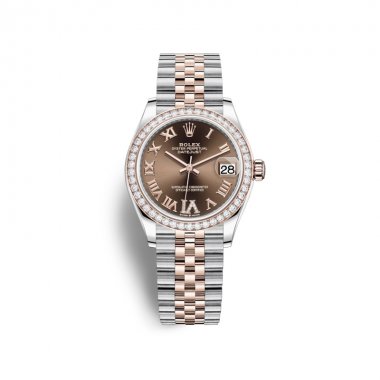 Đồng hồ Rolex Datejust 31mm Stainless Steel and Rose Gold Ladies Chocolate Dial  278381RBR