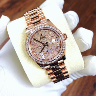 Đồng hồ Rolex Datejust Rose Gold 31mm 278285RBR đã qua sử dụng