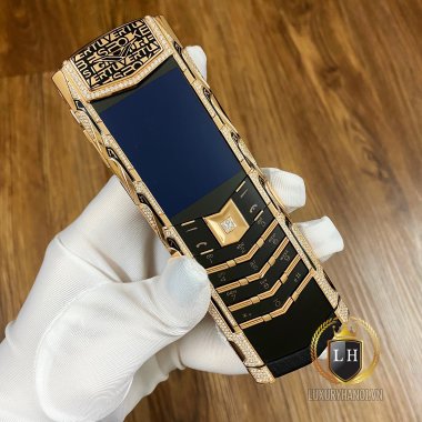 Vertu Signature S Rose Gold Bespoke Dianmonds