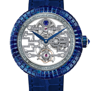 Đồng Hồ Jacob & Co Brilliant Art Deco Blue Sapphire High Jewelry Masterpieces BT545.30.BB.BB.A