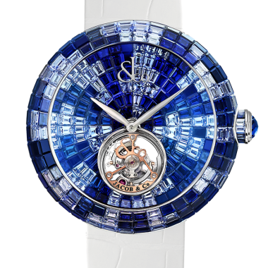 Đồng Hồ Jacob & Co Brilliant Flying Tourbillon Blue Shades High Jewelry Masterpieces BT543.30.CB.CB.B