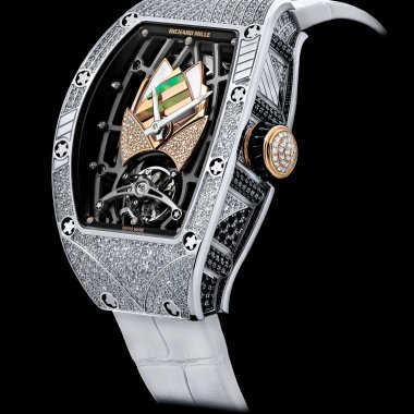 Đồng Hồ Richard Mille 71-01 White Gold Automatic Winding Tourbillon Talisman