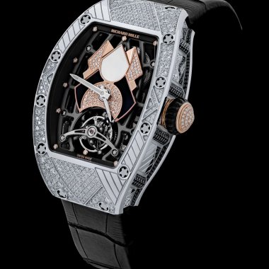 Đồng Hồ Richard Mille 71-01 White Gold Automatic Winding Tourbillon Talisman