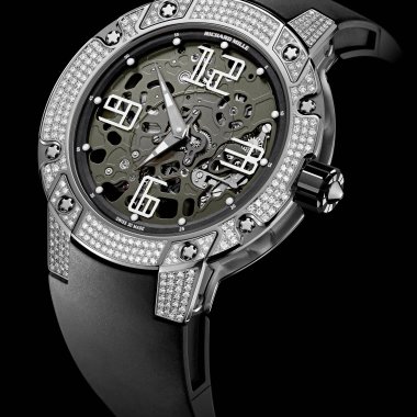 Đồng Hồ Richard Mille RM 033 Automatic Winding Extra Flat White Gold Pave Diamond