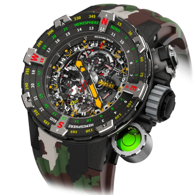 Đồng Hồ  Richard Mille RM 25-01 Manual Winding Tourbillon Chronograph Adventure