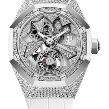 Đồng Hồ AP Royal Oak Concept Flying Tourbillon 38.5mm, White Gold 26227BC.ZZ.D011CR.01