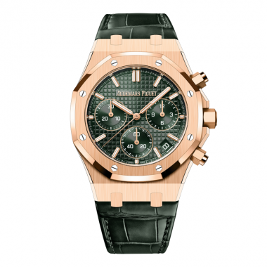 Đồng Hồ Audemars Piguet Royal Oak Selfwinding Chronograph 41mm, Pink Gold 26240OR.OO.D404CR.02