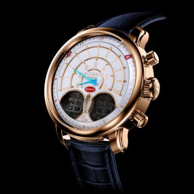 Đồng Hồ Jean Bugatti Twin Tourbillons Rose Gold BU100.40.AA.AA.A