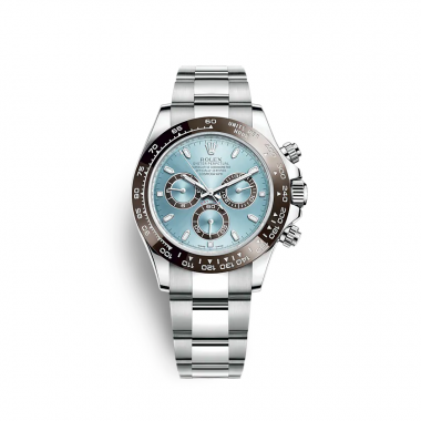 Đồng hồ Rolex Cosmograph Daytona Mặt Số Xanh Băng 116506 40mm