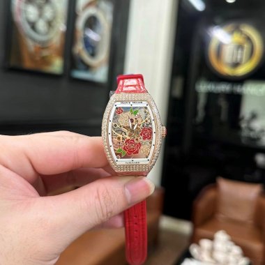 Đồng Hồ Franck Muller Vanguard Rose Skeleton V32