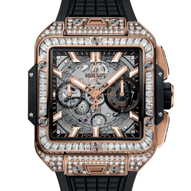 Đồng Hồ Hublot Square Bang Unico King Gold Jewellery 42mm. 821.OX.0180.RX.0904