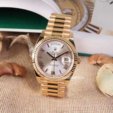 Đồng hồ Rolex Oyster Perpetual 40mm 228238 Yellow Gold Cọc Số La Mã