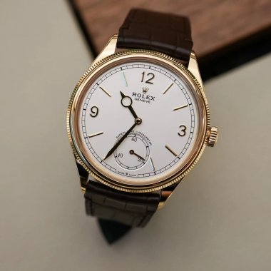 Đồng Hồ Rolex 1908 Perpetual 52508 Vàng Vàng Mặt Số Màu Trắng Tinh Khiết 39 mm