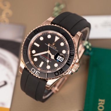 Đồng Hồ Rolex Yacht-Master 40mm 126655 Mặt Số Đen