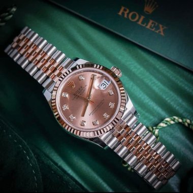 Đồng hồ Rolex Lady Datejust 31mm Mặt Số Màu Hoa Hồng 278271