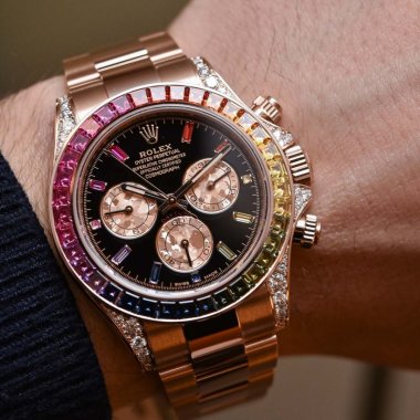 Đồng hồ nam Rolex Oyster Perpetual Cosmograph Daytona Rainbow 116595RBOW