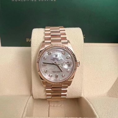 Đồng hồ Rolex Lady Datejust 28mm Everose Gold 279175 MOP Diamond President