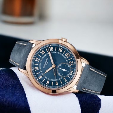 Đồng Hồ Patek Philippe Calatrava 24-Hour Travel Time 5224R-001