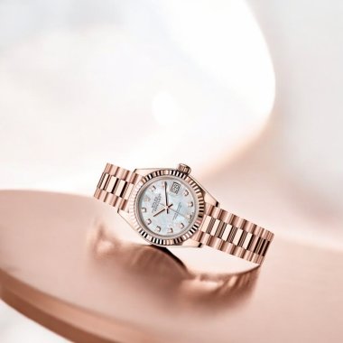 Đồng hồ Rolex Lady Datejust 28mm Everose Gold 279175 MOP Diamond President