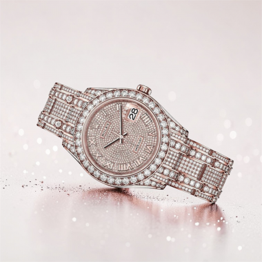 Đồng hồ Rolex Datejust Pearlmaster 39mm 86405RBR Diamond Paved