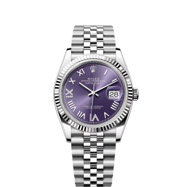 Đồng hồ Rolex Datejust 36mm thép Oystersteel và vàng trắng Số tham chiếu 126234