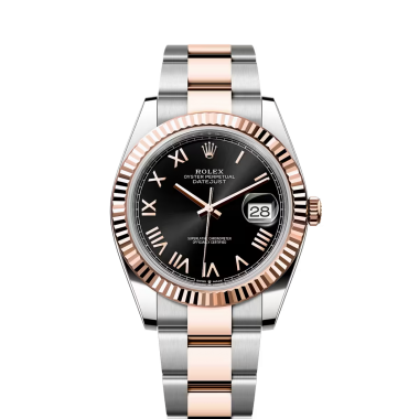 Đồng hồ Rolex Datejust 41mm thép Oystersteel và vàng Everose Số tham chiếu 126331