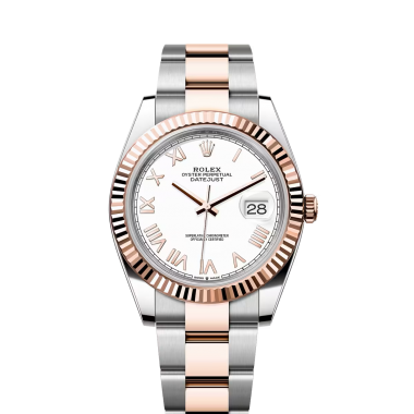 Đồng hồ Rolex Datejust 41mm thép Oystersteel và vàng Everose Số tham chiếu 126331