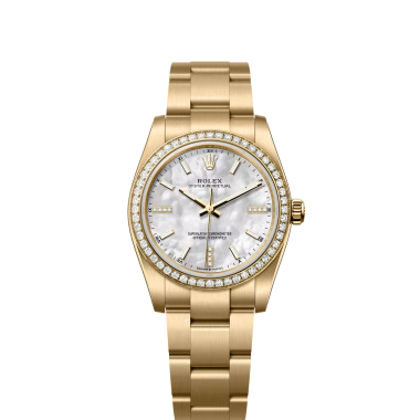 Đồng hồ Rolex Oyster, 34 mm, vàng kim và kim cương Số tham chiếu 124248RBR