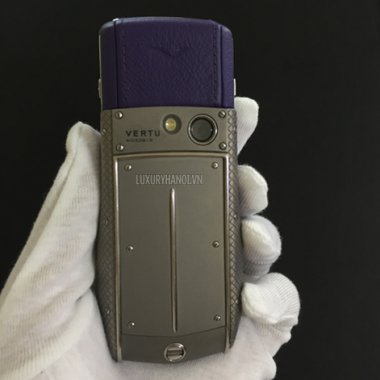Vertu Ascent Ti Checked Titanium Purple Mới 90%